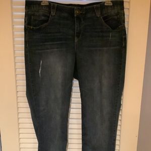 Democracy Straight Leg Jeans women’s size 18 w
